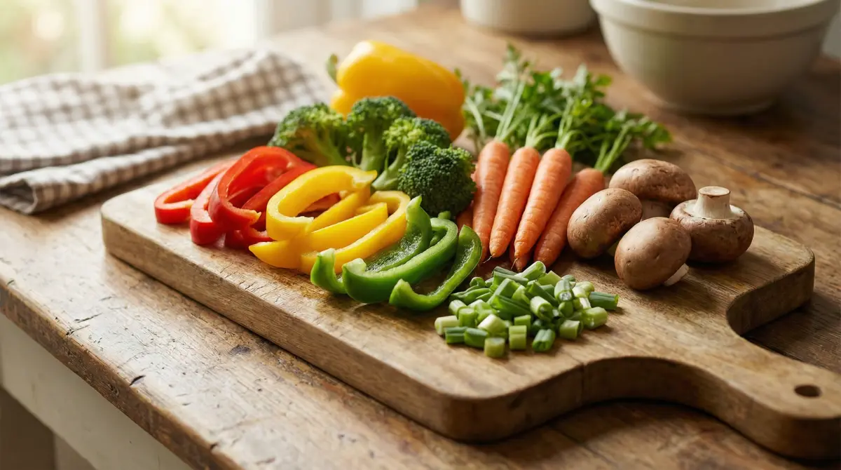 新鲜蔬菜 - 健康食材